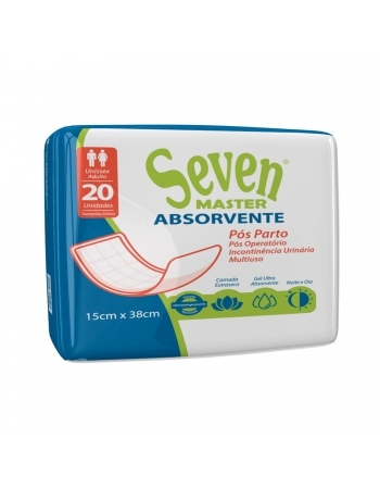 ABSORVENTE PÓS PARTO C/20UN - SEVEN