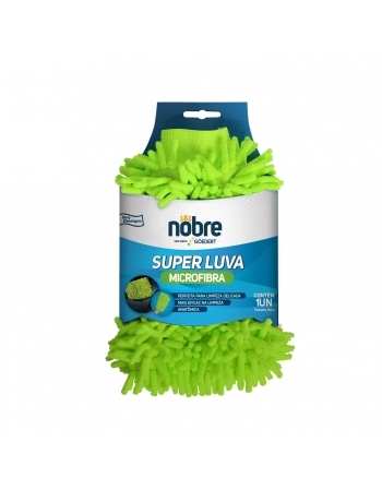 LUVA DE MICROFIBRA VERDE - NOBRE