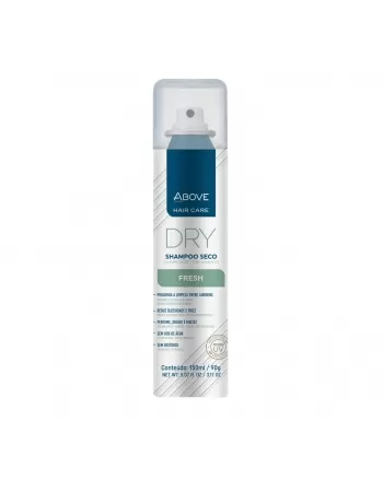 SHAMPOO A SECO DRY ABOVE HAIR CARE FRESH 150ML/90G - BASTON