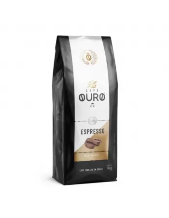 CAFE OURO ESPRESSO EM GRAOS 1KG