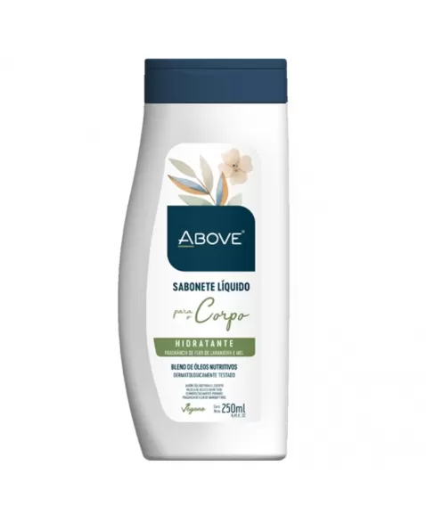 SABONETE LIQUIDO ABOVE HIDRATANTE CORPORAL 250ML