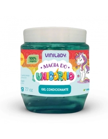 GEL VINI KIDS MAGIA UNICORNIO VERDE 220G